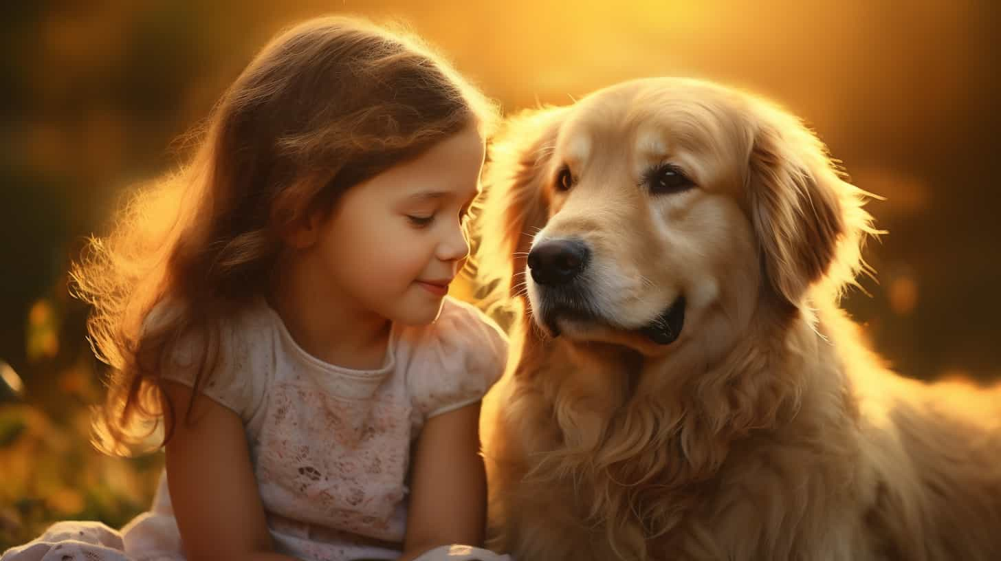 Physique Irrésistible et Caractère en or le Golden Retriever sous les